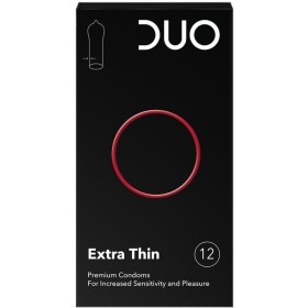 DUO Extra Thin, Πολύ Λεπτά Προφυλακτικά - 12τεμ
