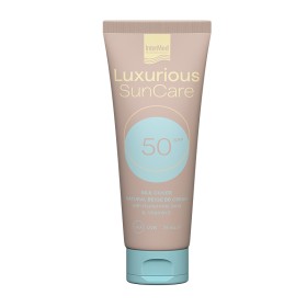 INTERMED Luxurious Suncare Silk Cover Natural Beige BB Cream SPF50, Αντηλιακή Κρέμα Προσώπου με Χρώμα - 75ml