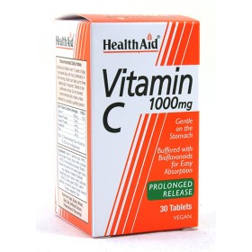 HEALTH AID Prolonged Release Vitamin C 1000mg, Βραδείας Αποδέσμευσης - 30 tabs