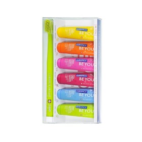 CURAPROX Be You Six Taste Pack, Oδοντόκρεμες - 6τεμ x 10ml & Οδοντόβουρτσα - 1τεμ