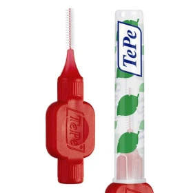 TEPE Interdental Brush, Μεσοδόντια Βουρτσάκια Κόκκινα, Μέγεθος ISO: 2 (0.5 mm) - 8τεμ