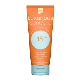 INTERMED Luxurious Suncare Body Cream SPF15, Αντηλιακό Γαλάκτωμα Σώματος - 200ml