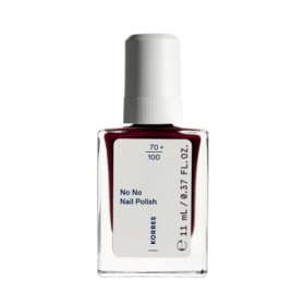 KORRES No No Nail Polish 59 Burgundy Red, Βερνίκι Νυχιών Υψηλής Φυσικής Περιεκτικότητας - 11ml