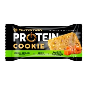 GO ON NUTRITION Protein Cookie, Salted Caramel, Πρωτεϊνούχο Μπισκότο με Γεύση Αλμυρή Καραμέλα - 50gr
