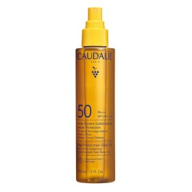 CAUDALIE High Protection Glow Oil, Αντηλιακό Λάδι για Πρόσωπο, Σώμα & Μαλλιά SPF50 -150ml