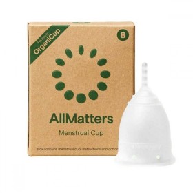 ALLMATTERS Menstrual Cup, Κύπελλο Περιόδου Σιλικόνης Size B - 1τεμ