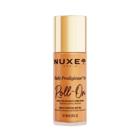 NUXE Huile Prodigieuse Or Roll On, Ιριδίζον Ξηρό Λάδι Ενυδάτωσης για Πρόσωπο, Σώμα & Μαλλιά σε μορφή Roll On - 60ml