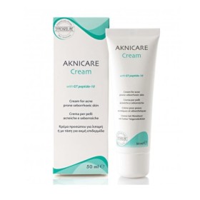 SYNCHROLINE Aknicare Cream, Κρέμα Φροτνίδας για Λιπαρό με Τάση Ακμής Δέρμα - 50ml