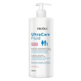 FROIKA UltraCare Fluid Ενυδατικό, Καταπραϋντικό Ελαφρύ Γαλάκτωμα Αναπλήρωσης Λιπιδίων -750ml