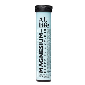 ATLIFE Magnesium B Complex + Co Q10, Συμπλήρωμα Διατροφής Πολυβιταμινών 20 Αναβράζοντα Δισκία