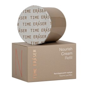 MEDISEI Time Eraser Nourish Cream Refill, Λεπτόρρευστη Αντιρυτιδική Κρέμα για τις Πρώτες Ρυτίδες, Ανταλλακτική Κάψουλα - 50ml