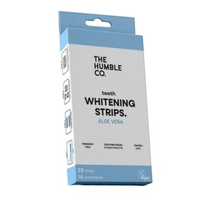THE HUMBLE CO. Whitening Teeth Strips Fresh Aloe Vera, Ταινίες Λεύκανσης Δοντιών με Γεύση Aloe Vera -28τεμ
