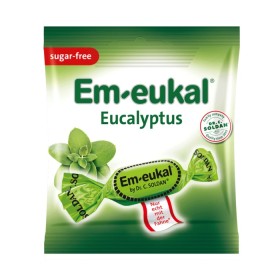 EM-EUKAL Καραμέλες για το Λαιμό & το Βήχα με Γεύση Ευκάλυπτου- 50gr