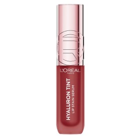 LOREAL PARIS Hyaluron Tint Lip Stain Serum, Ορός για Χείλη Ζουμερά & Ενυδατωμένα, 521 Bordeaux Please -5ml