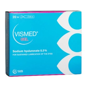 VISMED Eye Gel 0,3%, Οφθαλμική Γέλη σε Μονοδόσεις -20x0,45ml