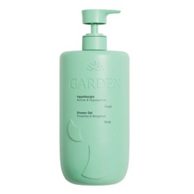 GARDEN Shower Gel Pistachio & Bergamot, Αφρόλουτρο με Άρωμα Φιστίκι & Περγαμόντο -1lt