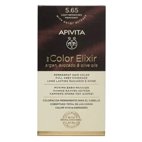 APIVITA My Color Elixir, Βαφή Μαλλιών No 5.65 - Καστανό Ανοιχτό Κόκκινο Μαονί