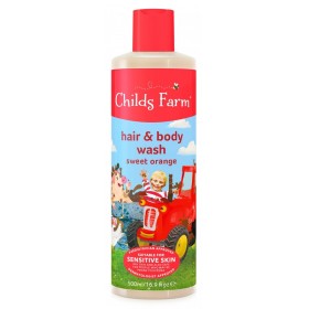 CHILDS FARM Hair & Body Wash Sweet Orange, Παιδικό Σαμπουάν & Αφρόλουτρο 2 σε 1 - 500ml