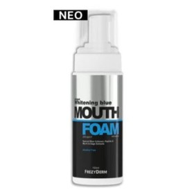 FREZYDERM Instant Whitening Blue Mouthfoam, Στοματικός Αφρός Άμεσης Λεύκανσης -150ml