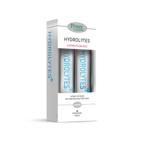 POWER OF NATURE Hydrolytes, Ηλεκτρολύτες  - 20αναβρ. δισκία 1+1 Δώρο
