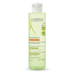 A-DERMA Exomega Control Gel 2in1 , Τζελ Καθαρισμού για Σώμα/Μαλλιά για Ατοπικό Δέρμα - 200ml
