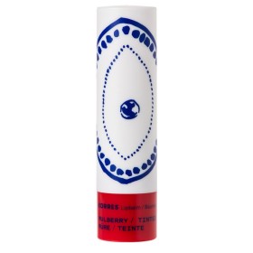 KORRES Lip Balm Mulberry Tinted, Ενυδατική Φροντίδα για Χείλη με Κόκκινα Μούρα με Χρώμα - 4,5g